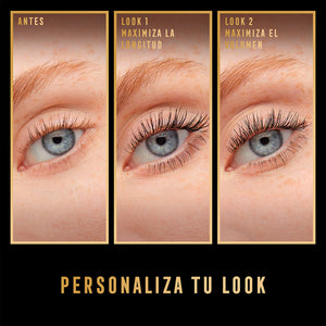 Max Factor Obra de arte 2 em 1 cílios uau rímel #03-midnight preto 7 ml