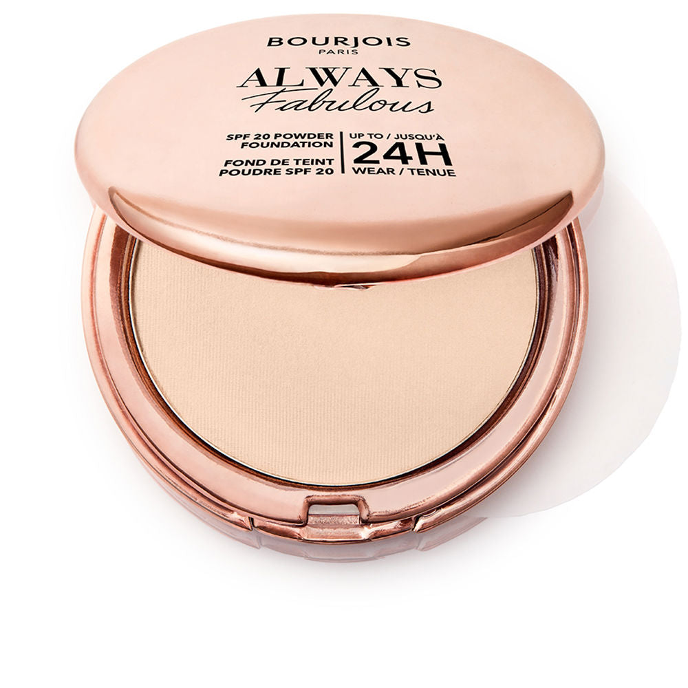Bourjois Base em pó sempre fabuloso fps20 #100-rose marfim 7 gr