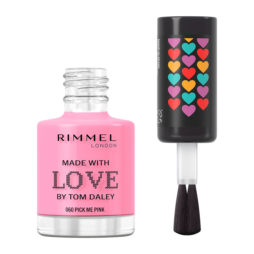 Rimmel London Esmalte made with love by tom daley #060-pick me pink 8 ml
