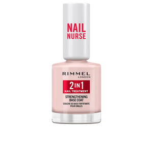 Rimmel London Enfermeira de pregos 2 em 1 tratamento de unhas e base 12 ml
