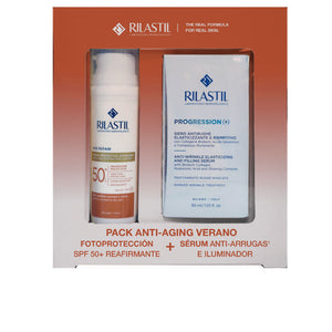 Rilastil Sistema Solar Anti-Envelhecimento SPF50+ Conjunto 2 Pcs 2 Pz