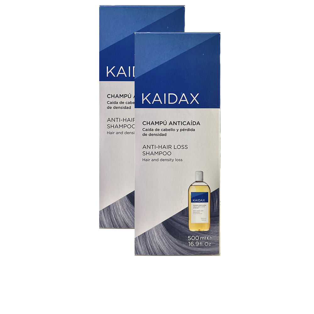 Kaidax Pacote shampoo anti-queda kaidax 2 x 500 ml