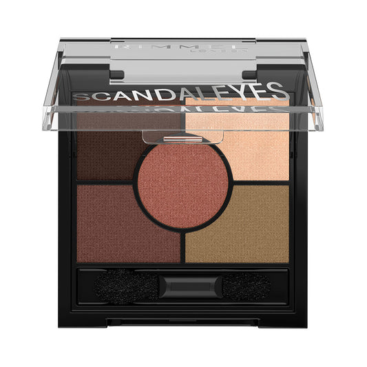 Rimmel London Paleta de sombras scandaleyes #002-brixton marrom 3,80 gr