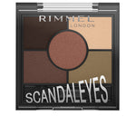 Rimmel London Paleta de sombras scandaleyes #002-brixton marrom 3,80 gr