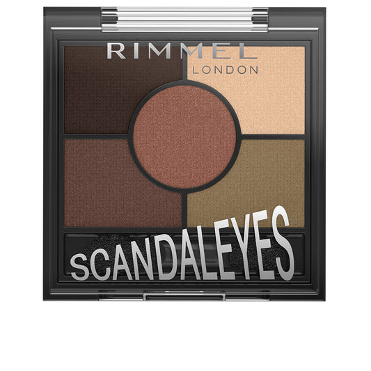 Rimmel London Paleta de sombras scandaleyes #002-brixton marrom 3,80 gr