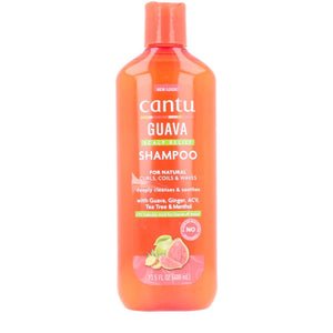 Cantu Shampoo para alívio do couro cabeludo guava e gengibre 400 ml