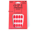 OPI xPress/On Iconic Shades Unhas Press-On Instantâneas Tipo Gel Curtas Strawberry Margarita x30