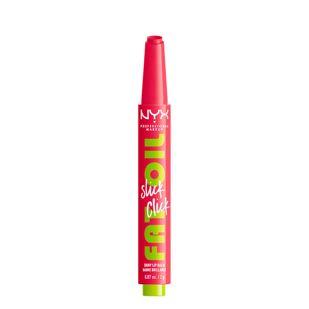 Nyx Professional Make Up Bálsamo labial brilhante fat oil slick click #double tap 2 gr