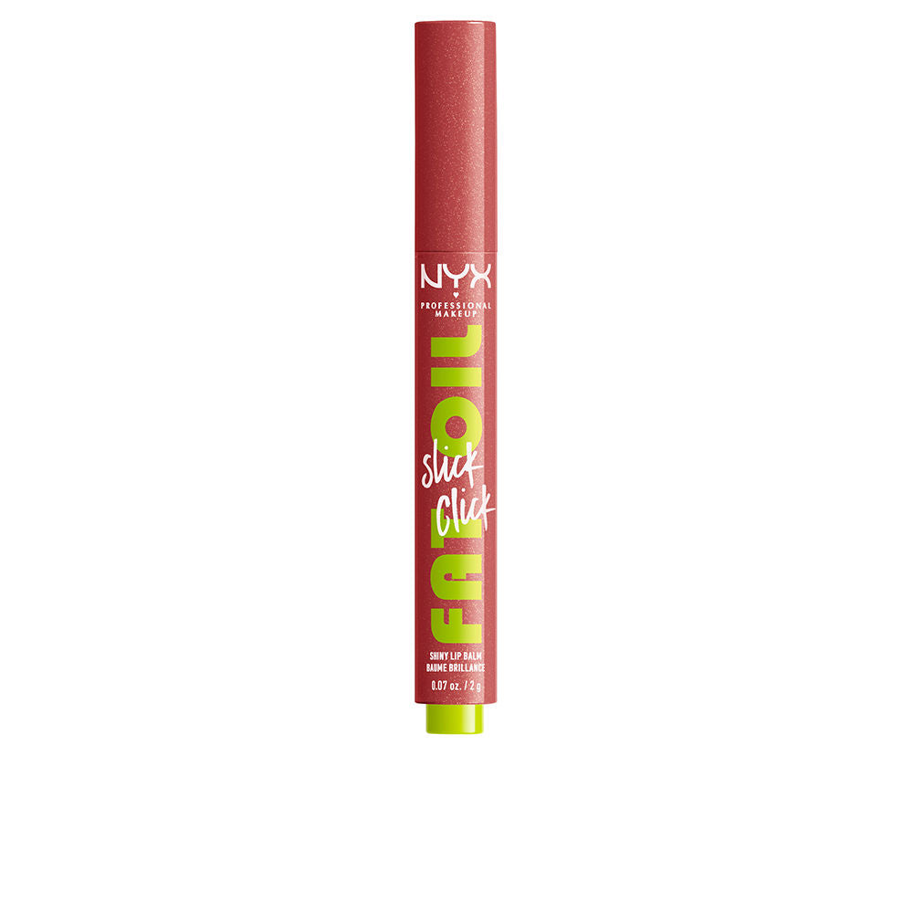Nyx Professional Make Up Bálsamo labial brilhante fat oil slick click #no necessidade de instalador 2 gr