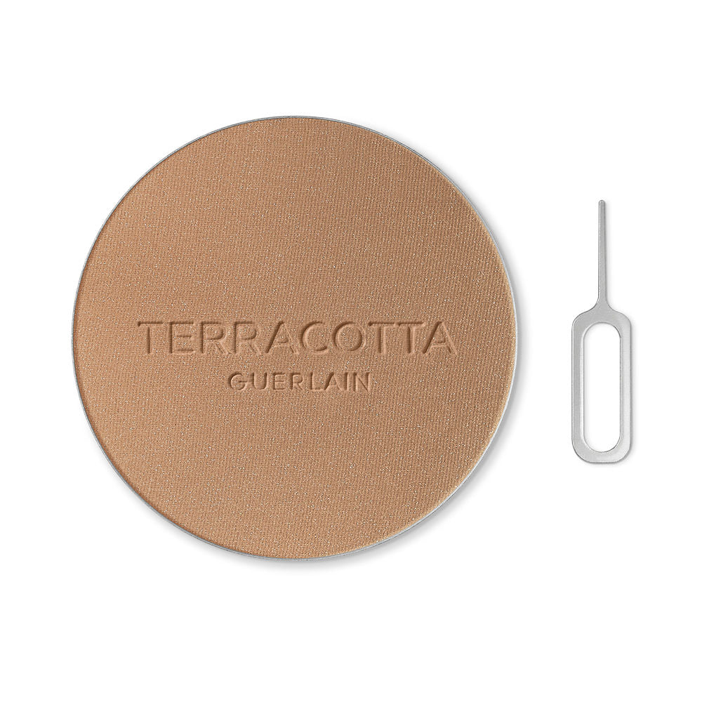 Guerlain Refil de pó bronzeador terracotta original #03-médio quente 8,5 gr