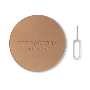 Guerlain Refil de pó bronzeador terracotta original #03-médio quente 8,5 gr