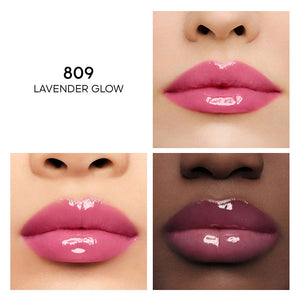 Guerlain Óleo de brilho de abelha kkiskiss óleo labial com cor #809-lavanda 9,5 ml