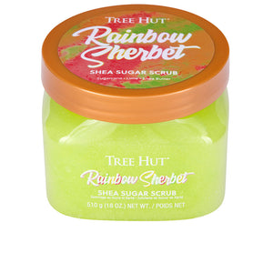 Tree Hut Esfoliante de açúcar sorvete arco-íris 510 gr