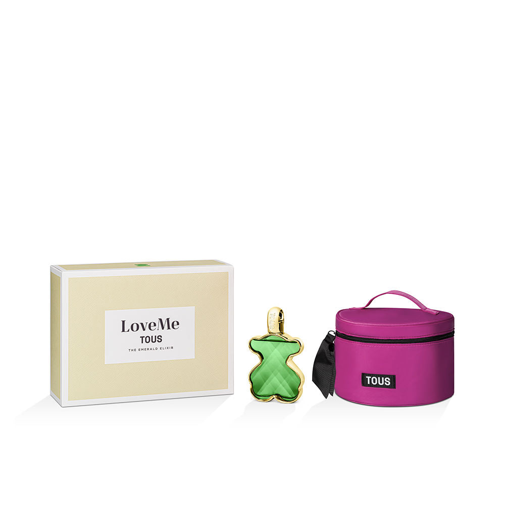 Tous Loveme the emerald elixir parfum conjunto de 2