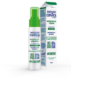 Instituto Español Pulverizar desodorante líquido anti irritação 50 ml