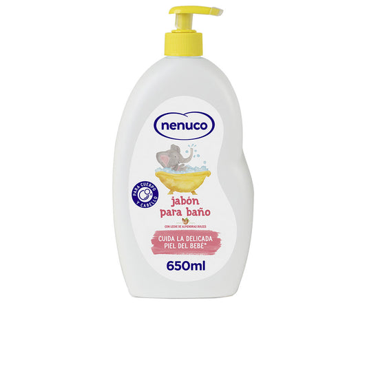 Nenuco Banho hidratante com leite de amêndoa doce 650 ml