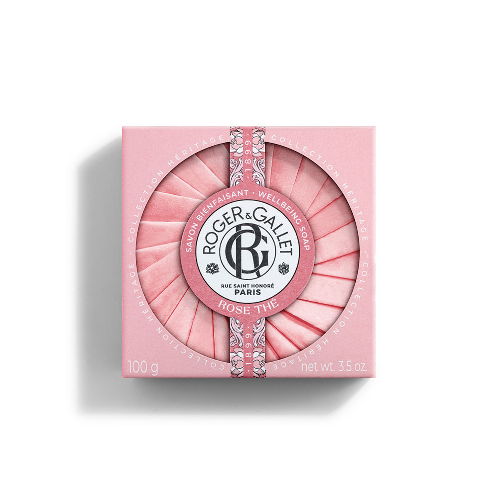 Roger & Gallet Sabonete de bem-estar rose thé 100 gr