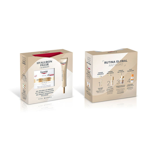 Eucerin Preenchimento de hialuron + dia de elasticidade spf30 caso 2 un.