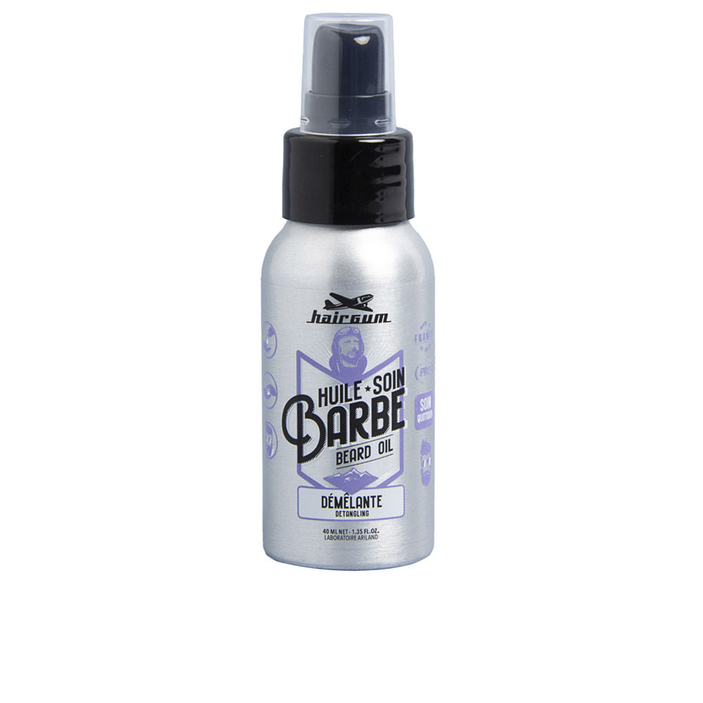 Hairgum Goma de cabelo óleo desembaraçante para barba 40 ml