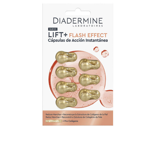 Diadermine Lift de vitamina + efeito clarão c + pro-colágeno cápsulas 7 u