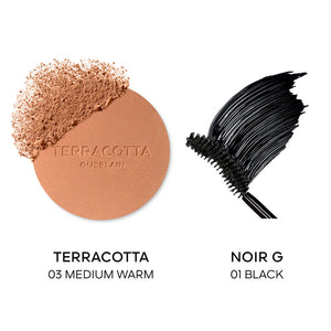 Guerlain Terracota original x noir g estuche 2 pz