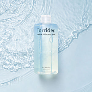 Torriden DIVE-IN Água Micelar de Limpeza com Ácido Hialurónico de Baixo Peso Molecular 400ml
