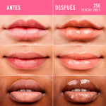 Rimmel London Thrill seeker brilhante labial #250-peachy vibrações 10 ml