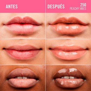 Rimmel London Thrill seeker brilhante labial #250-peachy vibrações 10 ml