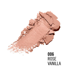 Rimmel London Base em pó acabamento duradouro fosco #006-rose baunilha 7 gr
