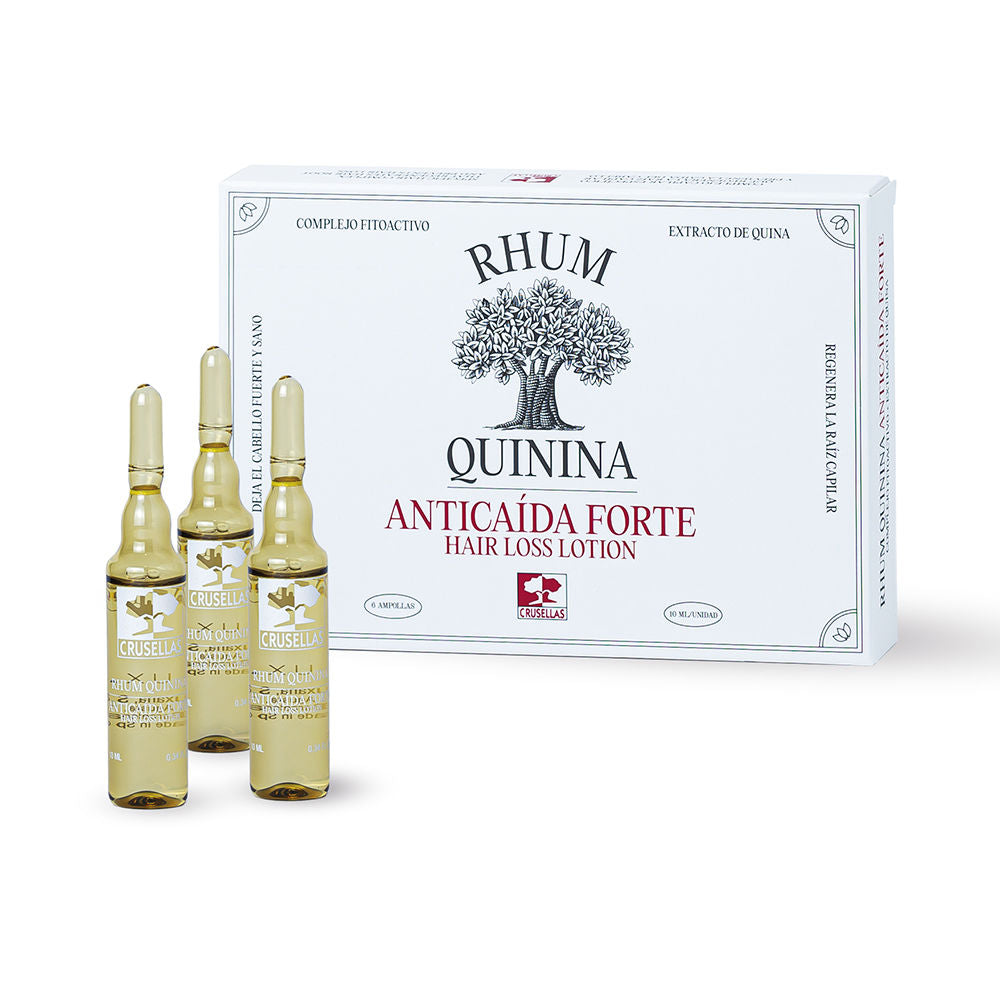 Crusellas Rhum quinine anti-queda forte 6 x 10 ml