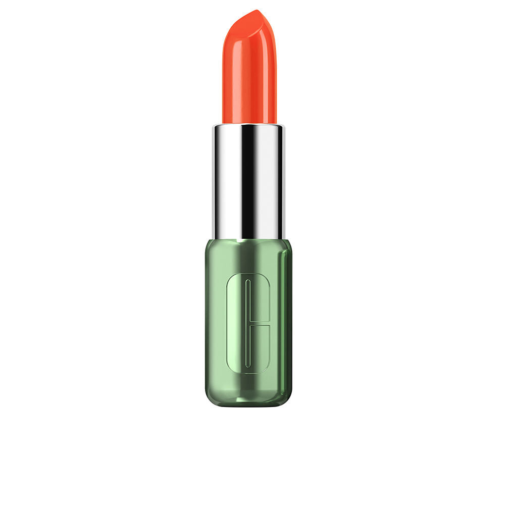 Clinique Batom pop longwear brilho #flame pop 3,9 gr