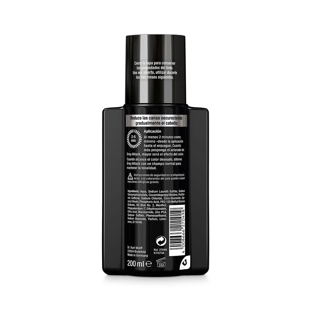 Alpecin Shampoo grey attack anti-queda e anti-grisalhos 200 ml