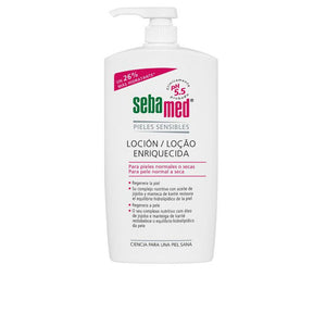 Sebamed Loção enriquecida pele seca e sensível 750 ml