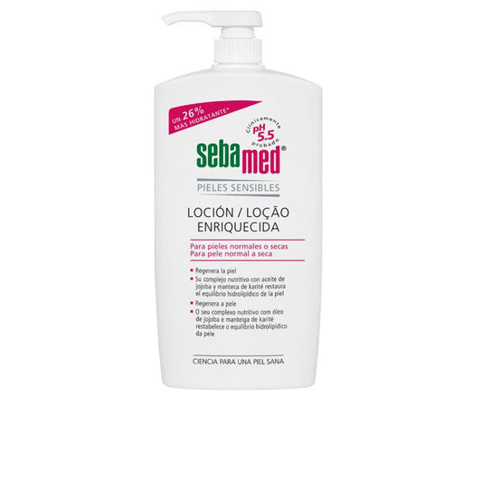 Sebamed Loção enriquecida pele seca e sensível 750 ml