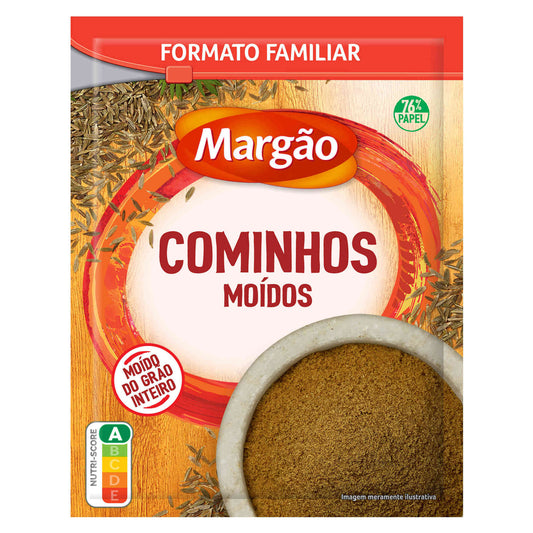 Margão Cominhos Moídos Saquetas 50 gr