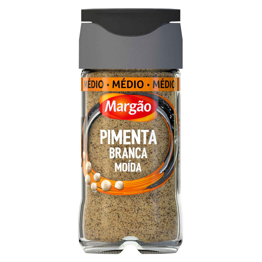 Margão Pimenta Branca Moída Frasco 40 gr