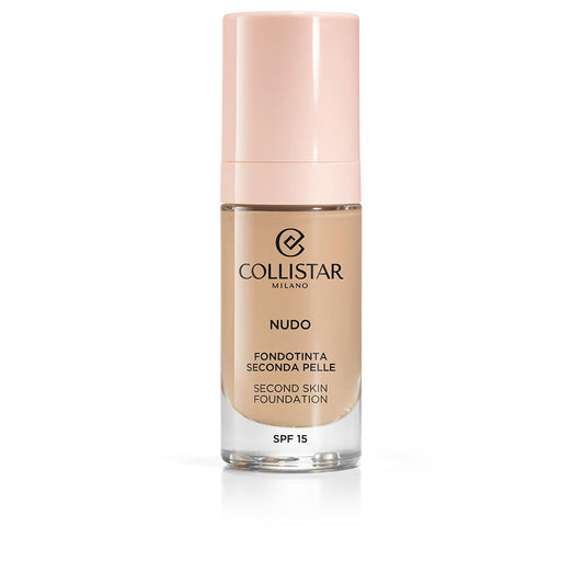 Collistar Base de maquilhagem segunda pele nudo spf15 #2r-rosa bege 30 ml