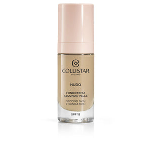 Collistar Base de maquilhagem segunda pele nudo spf15 #2g-bege dourado 30 ml
