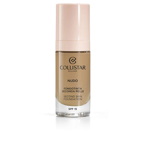 Collistar Base de maquilhagem segunda pele nudo fps15 #3g-naturale dourado 30 ml