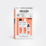 Nioxin System 4 - kit - tratamento para cabelos coloridos com afinamento avançado 3 unidades