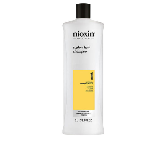 Nioxin System 1 Champô Couro Cabeludo + Cabelo 1L