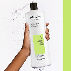 Nioxin System 2 Champô Couro Cabeludo + Cabelo 1L