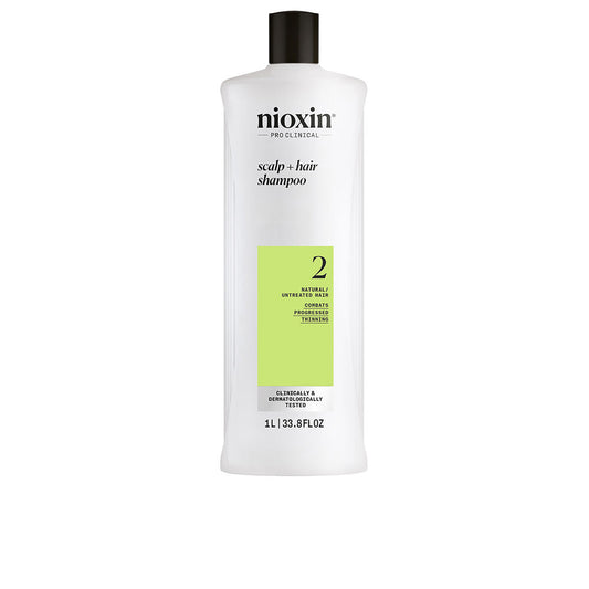 Nioxin System 2 Champô Couro Cabeludo + Cabelo 1L