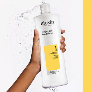 Nioxin System 1 Condicionador Couro Cabeludo + Cabelo 1L