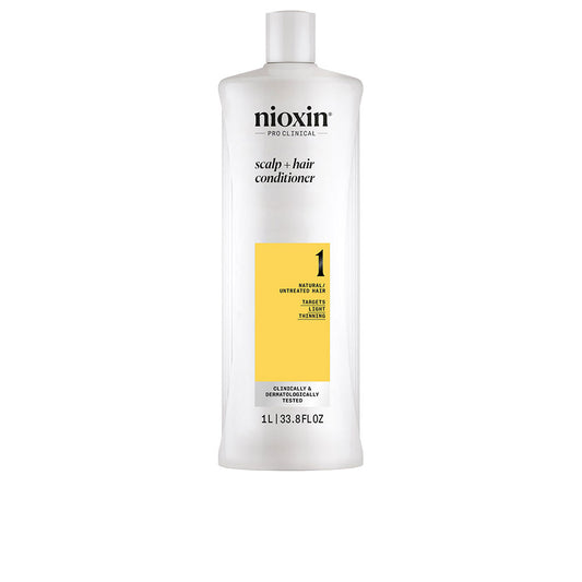 Nioxin System 1 Condicionador Couro Cabeludo + Cabelo 1L