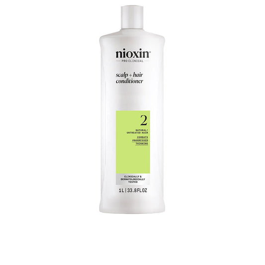 Nioxin System 2 Condicionador Cabelo + Couro Cabeludo 1L