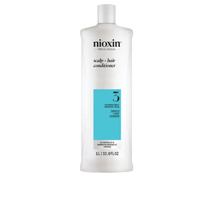 Nioxin Sistema 3 - condicionador - cabelos tingidos e danificados com leve enfraquecimento 1000 ml