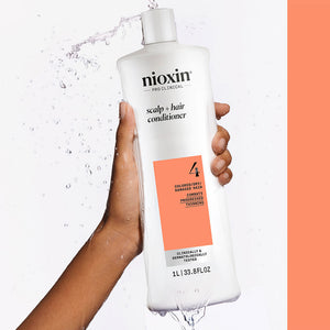 Nioxin System 4 Condicionador Couro Cabeludo + Cabelo 1L