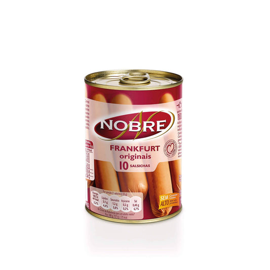 Nobre Frankfurt Salsichas 10 und 250 gr