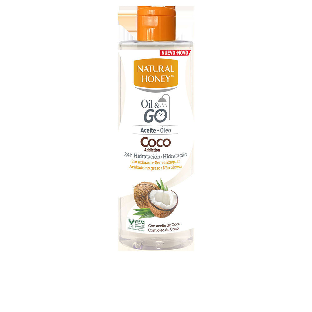 Natural Honey Óleo corporal coco addiction oil & go 250 ml